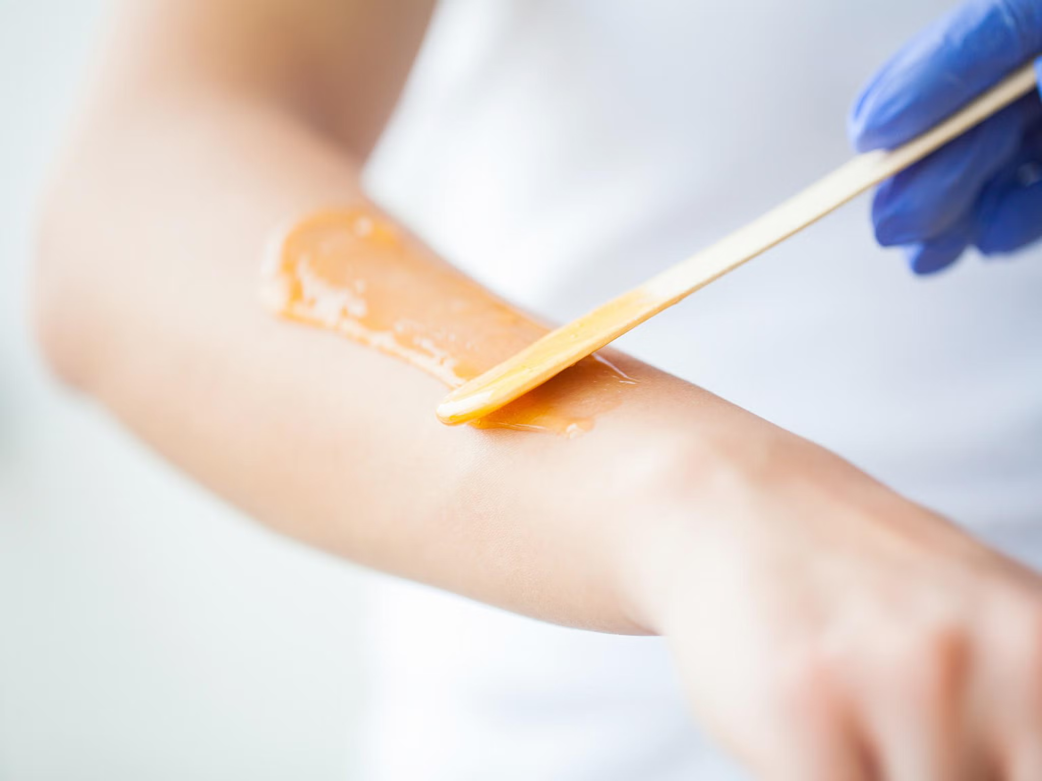 Waxing full arms