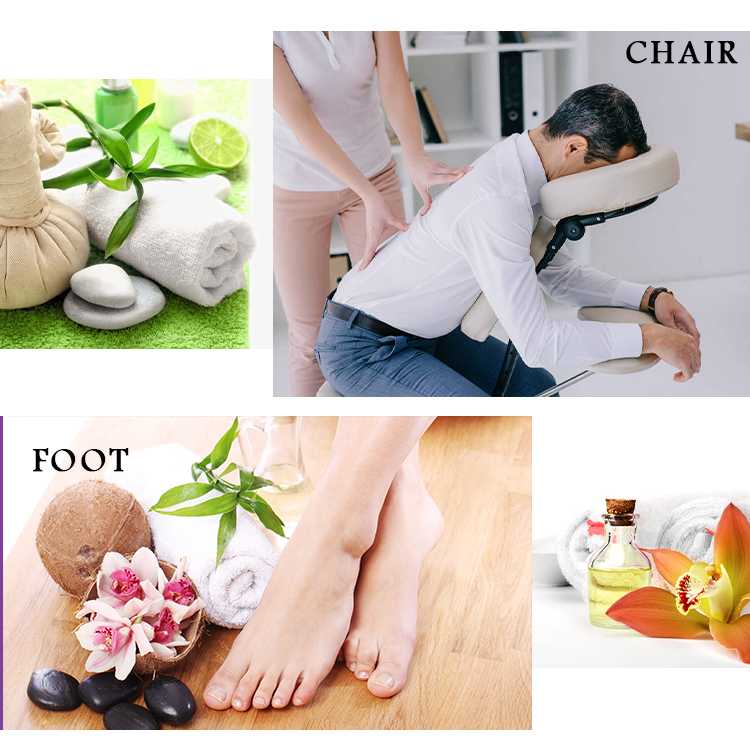 90Min Combo Massage(Chair & Foot)