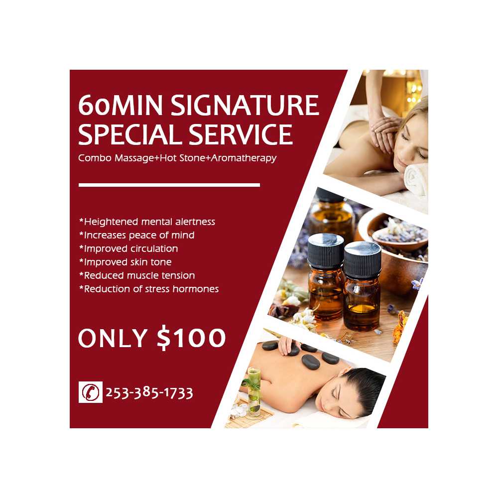 Grand opening, 60 Min Special Service